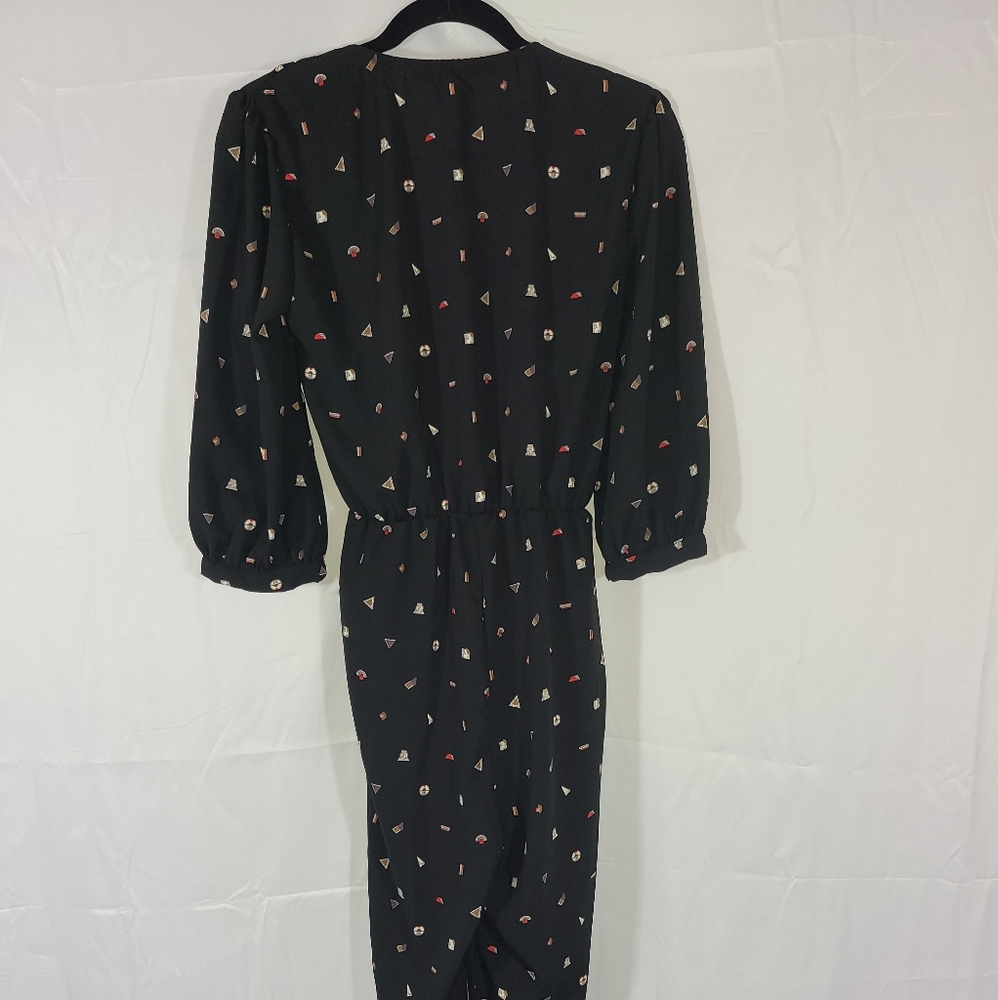 Black 3/4 sleeve jumpsuit, NWT size S